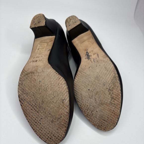 So Danca CH50 Character Shoes Black Women's 8.5 L– 2"Heel –Strap Wear  Pre- Owne - Picture 7 of 9